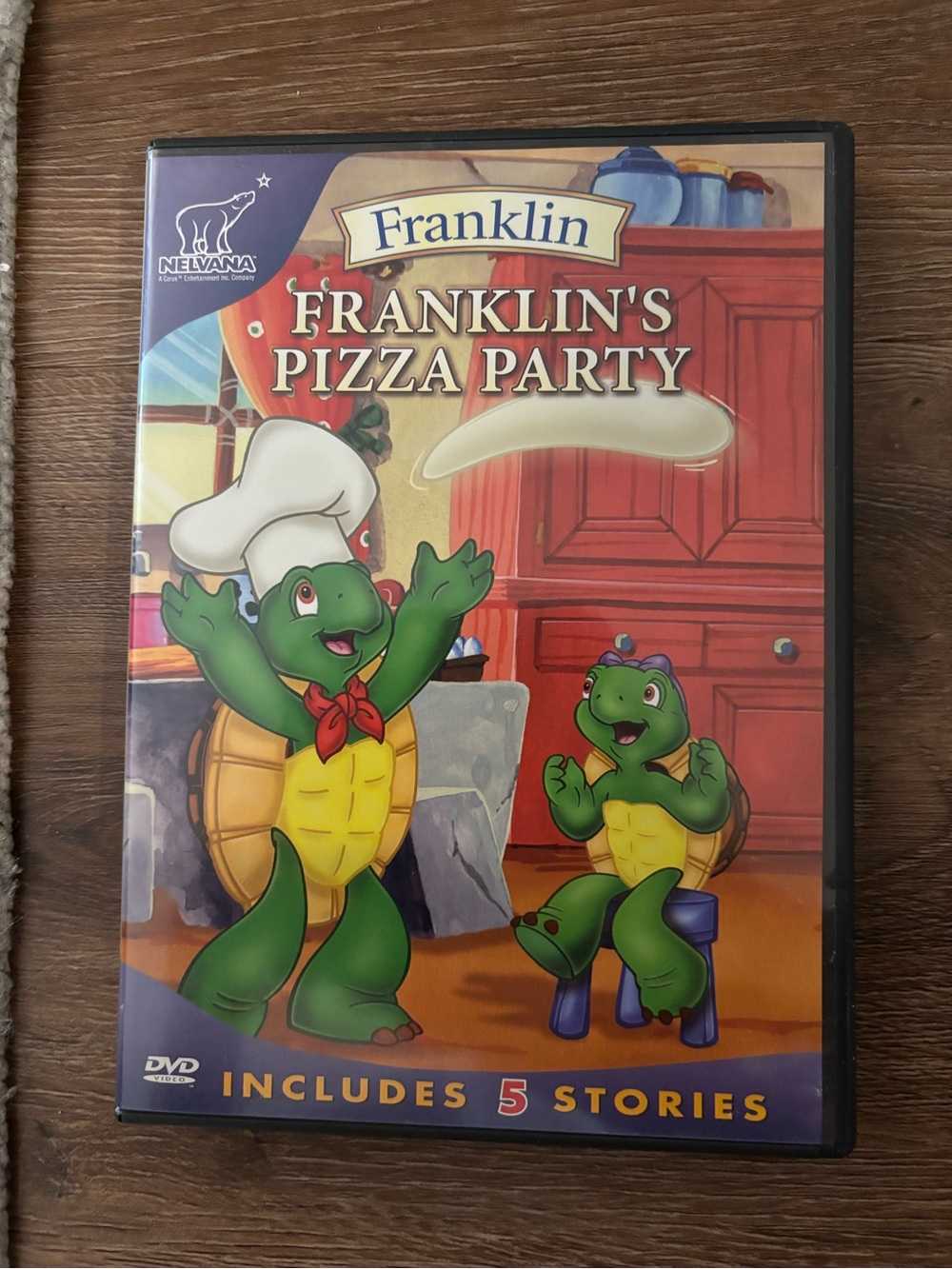 Franklin's Pizza Party DVD - Franklin - Green & Yellow